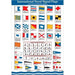 International Naval Signal Flags Identification Card