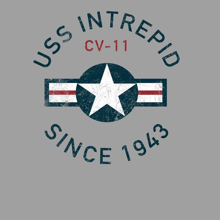 Adult USS Intrepid Museum Insignia Tee