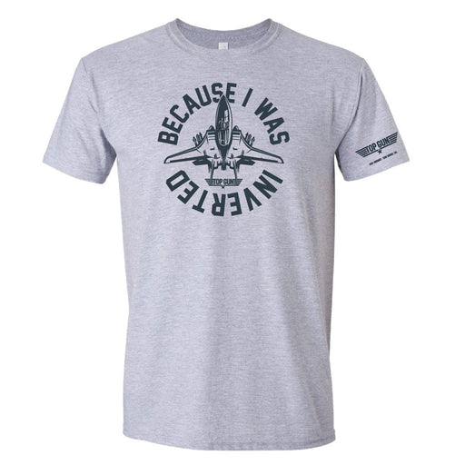 "Because I Was Inverted" Top Gun Movie T-Shirt -  USS Midway Museum