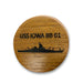 Finished Battleship IOWA Wooden Deck Plug