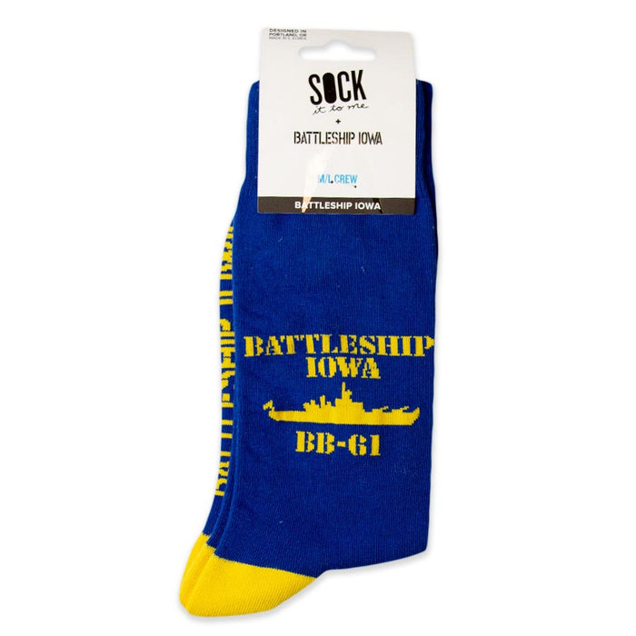 Battleship IOWA BB-61 Socks