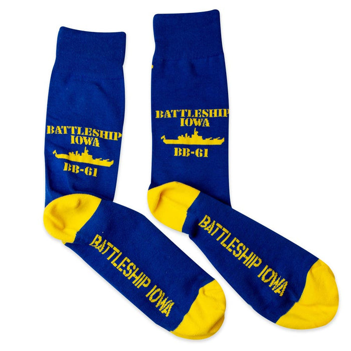 Battleship IOWA BB-61 Socks