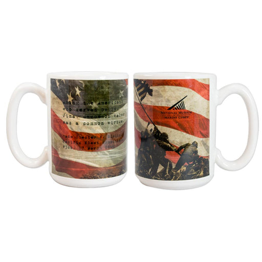 Iwo Jima Uncommon Valor Coffee Mug