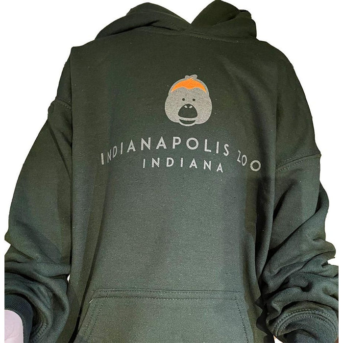 Youth Unisex Hoodie Orangutan - Indianapolis Zoo