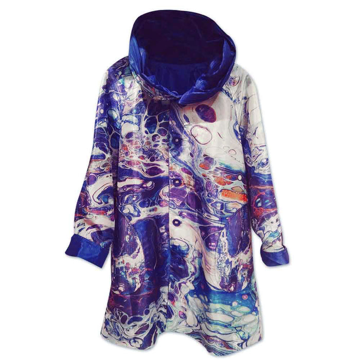 Parisian Reversible Hooded Rain Jacket