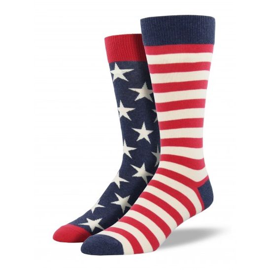 Men's USA Flag Socks