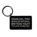 Live Forever Keychain - Marine Corps Museum