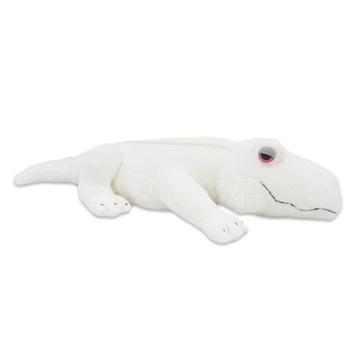 54'' leucistic White Alligator Stuffed Animal Plush