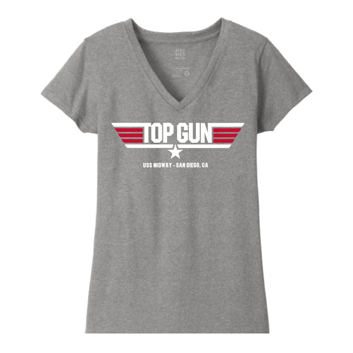 Top Gun USS Midway Women's Tee