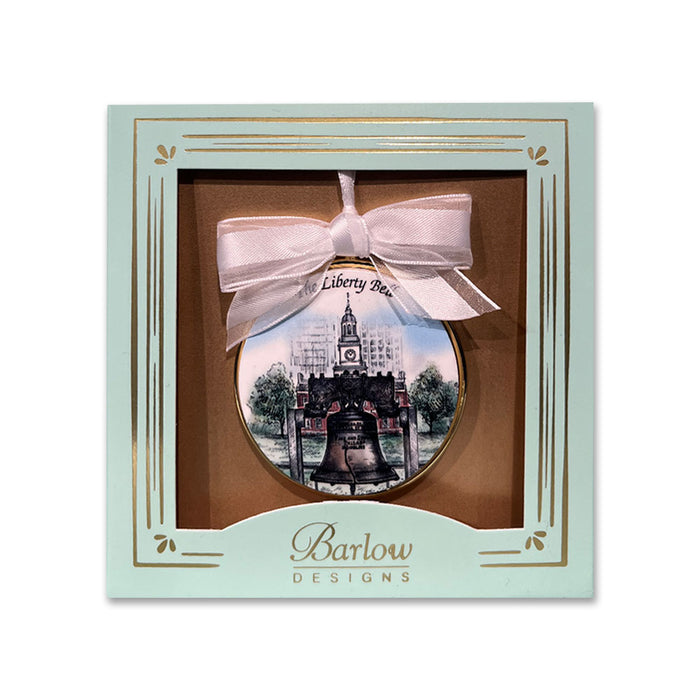 Independence Hall & Liberty Bell Ornament