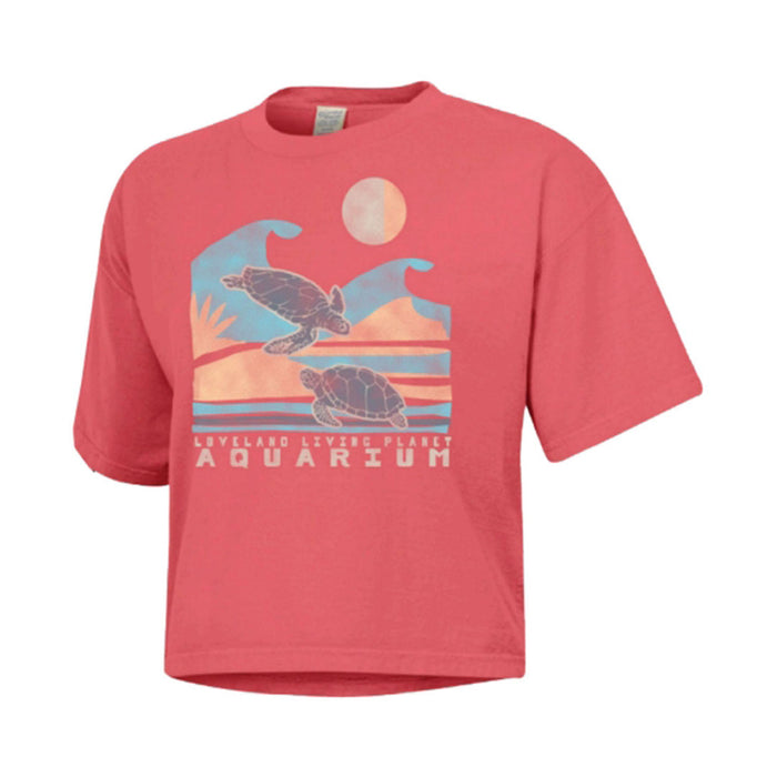 Loveland Living Planet Aquarium Women's Crop T-Shirt