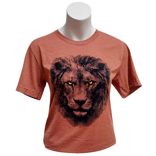 Lion Face Flock Men's T-Shirt