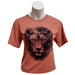 Lion Face Flock Men's T-Shirt