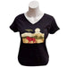 Ladies Cut Lion Safari T-Shirt - Lincoln Park Zoo