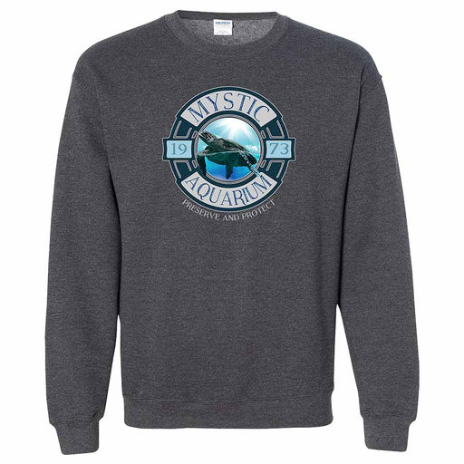  Adult Preserve and Protect Fleece Crew Sweatshirt - Mystic Aquarium
