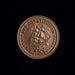 The USS Constitution Limited Edition Collector's Medallion is a bronze coin with a detailed sailing ship engraving, "USS CONSTITUTION" at the top, "Old Ironsides" below, all set against a bold black background.
