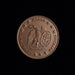 The USS Constitution Limited Edition Collector's Medallion is a bronze coin featuring an eagle, shield, and stars with HONOR, COURAGE, and COMMITMENT inscribed along the edge—a standout Navy collectible on a sleek black background.