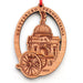 Gettysburg Wood Christmas Ornament