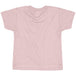 Light pink short-sleeved Mississippi Aquarium Be Mermaids Toddler T-Shirt displayed from the back against a white background. This plain shirt features no visible designs, logos, or text—ideal for young fans inspired by marine life and the wonders of the Mississippi Aquarium.