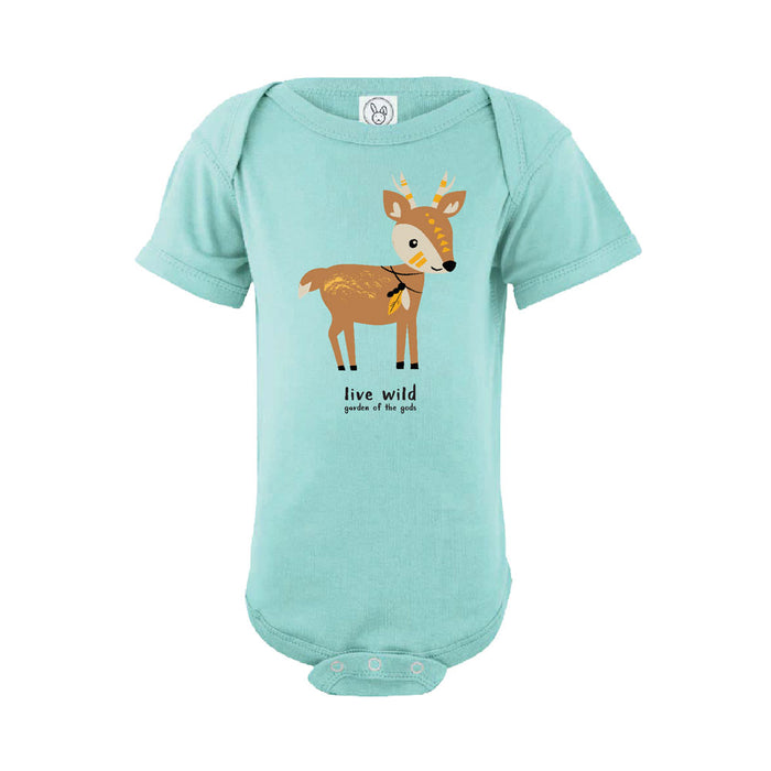 Garden of the Gods Live Wild Fawn Infant Onesie Bodysuit