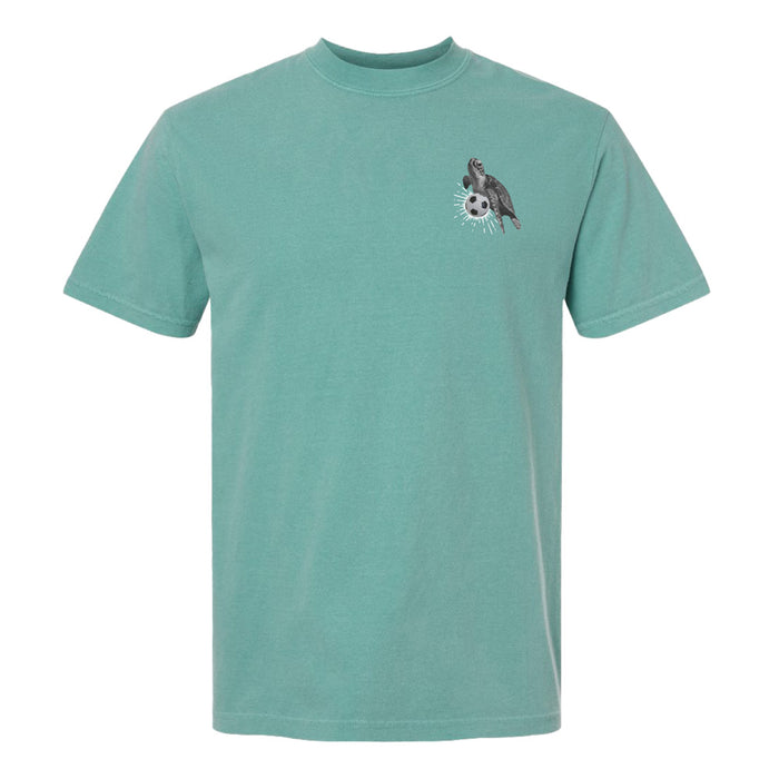 Point Defiance Zoo & Aquarium Sea Turtle Wall Soccer T-Shirt