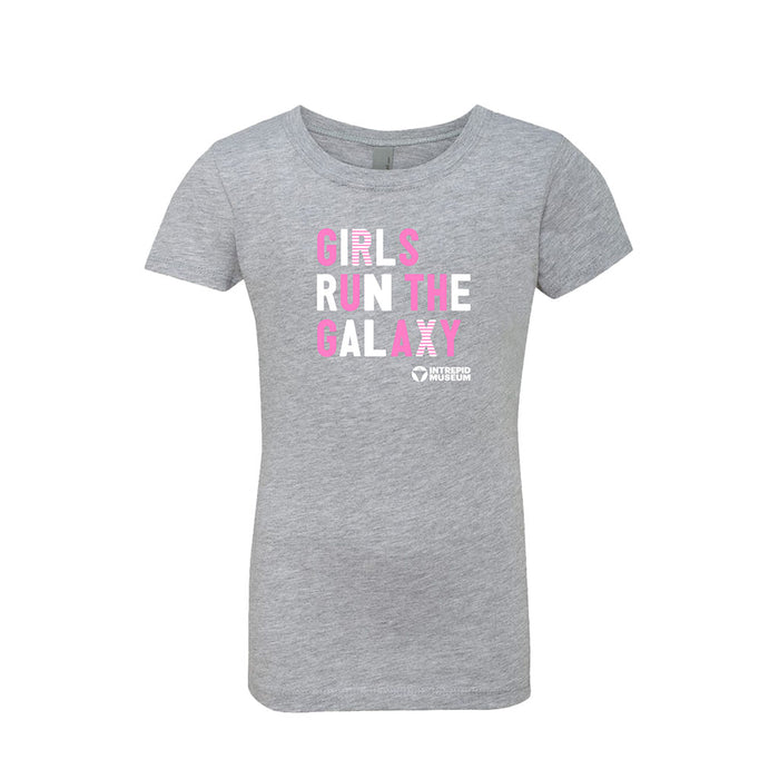 Intrepid Museum Girls Run The Galaxy Youth T-Shirt