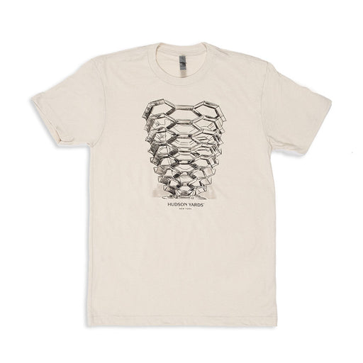 Mens Vessel Sketch Tee - Hudson Yards
