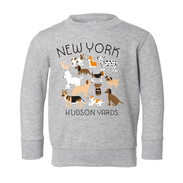 Hudson Yards Dogs in the City Toddler Sweatshirt