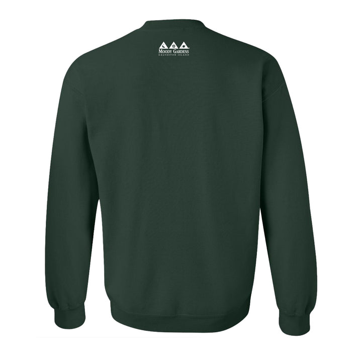 Moody Gardens Eat Sleep Sloth Crew Sweatshirt
