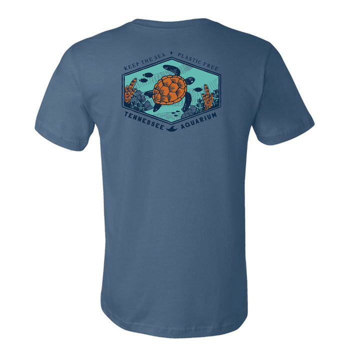 Tennessee Aquarium Plastic Free Turtle T-Shirt