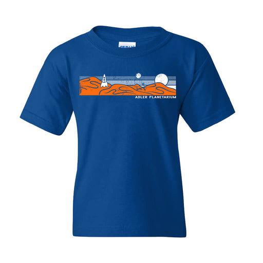Mars Landscape Kids Tee - Adler Planetarium Souvenir Clothing