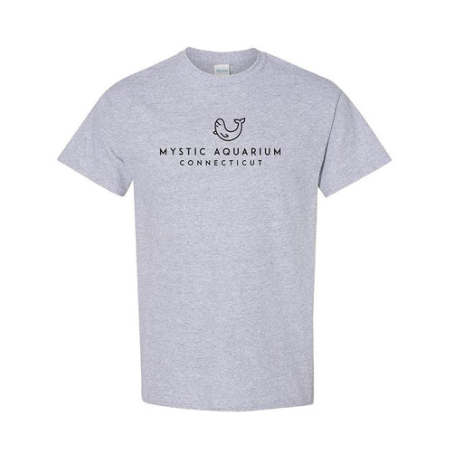 Adult Short Sleeve Beluga Tee - Mystic Aquarium