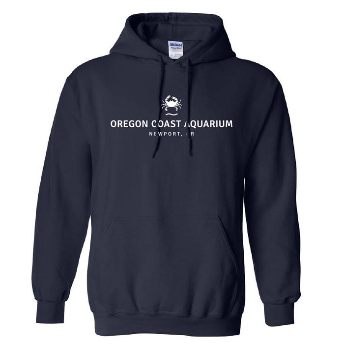 Oregon Coast Aquarium Logo Hoodie with Crab