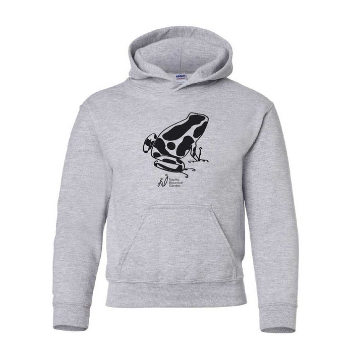 Naples Botanical Garden Dart Frog Youth Hooded Sweatshirt