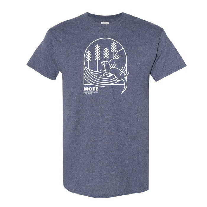 Mote Marine Laboratory Scenic Otter T-Shirt