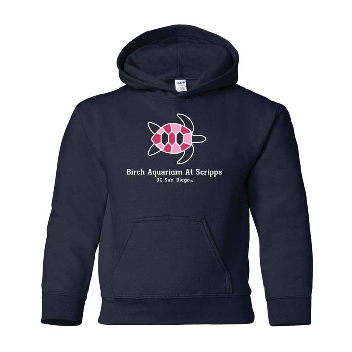 Birch Aquarium Turtle Youth Hooded Sweatshirt