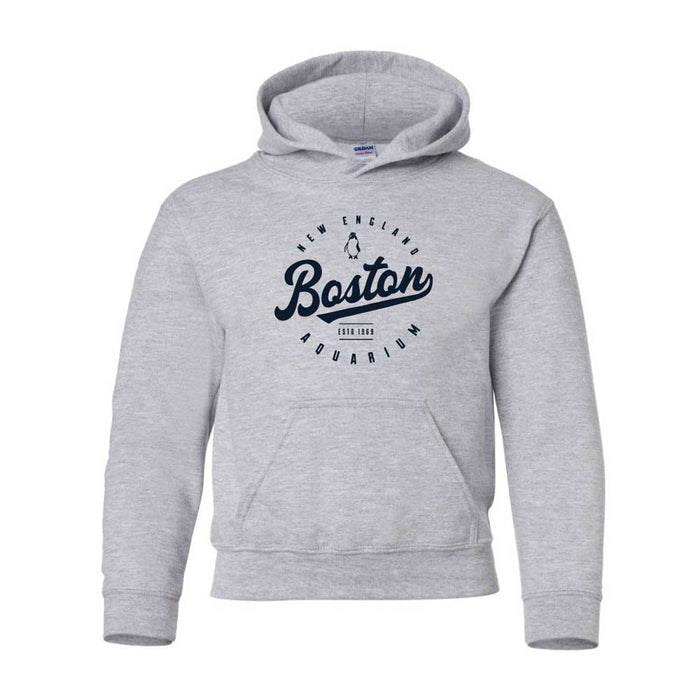 New England Aquarium Boston Youth Hooded Sweatshirt