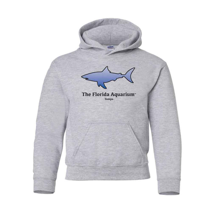 The Florida Aquarium Ombre Shark Youth Hooded Sweatshirt