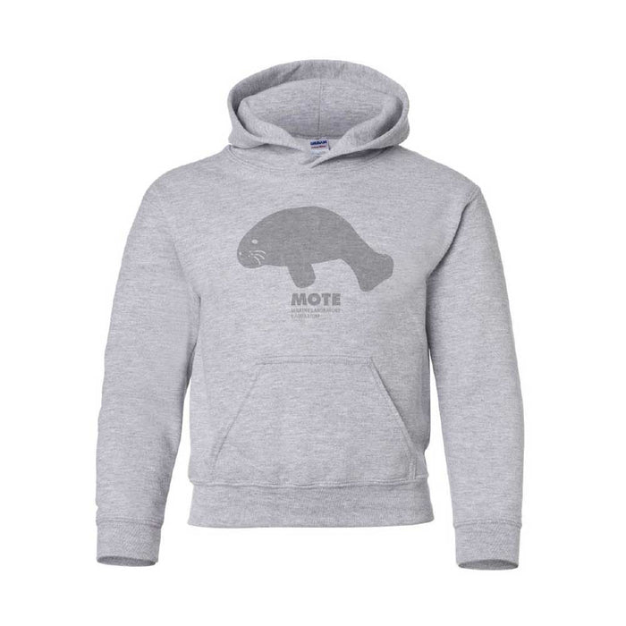 Mote Marine Laboratory Manatee Youth Hooded Sweatshirt