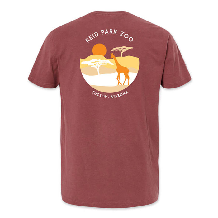 Reid Park Zoo Retro Giraffe T-Shirt