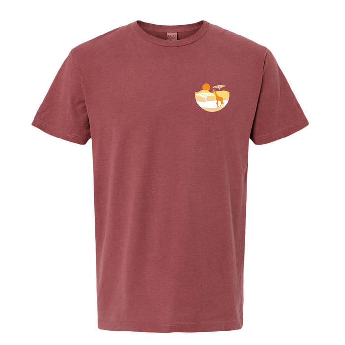 Reid Park Zoo Retro Giraffe T-Shirt