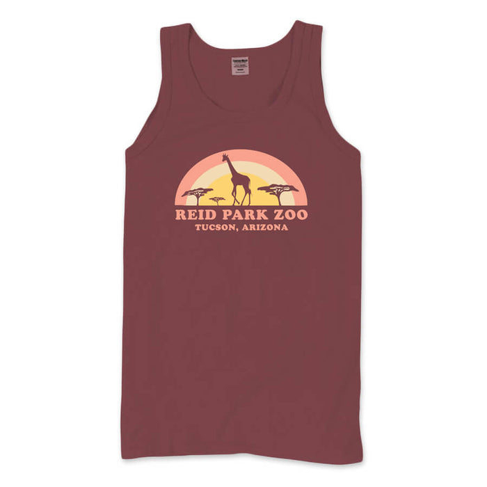 Reid Park Zoo Retro Giraffe Tank Top