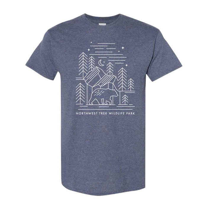 Northwest Trek Wildlife Park Bear Lines T-Shirt
