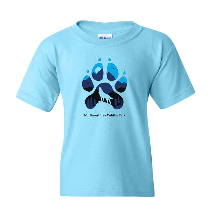 Northwest Trek Wildlife Park Wolf Paw Youth T-Shirt