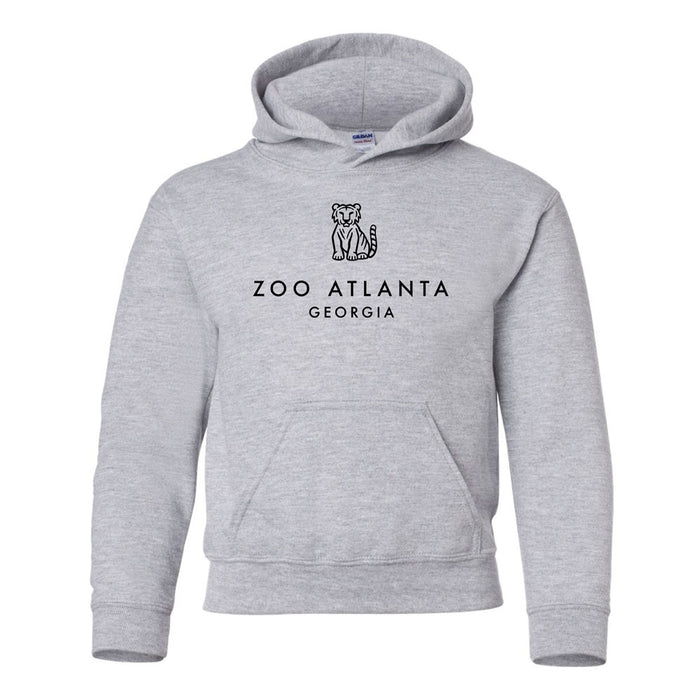 Zoo Atlanta Simple Tiger Youth Hooded Sweatshirt