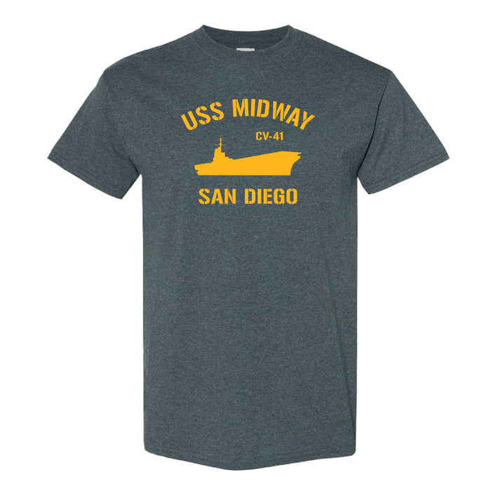USS Midway Museum Destination Ship T-Shirt