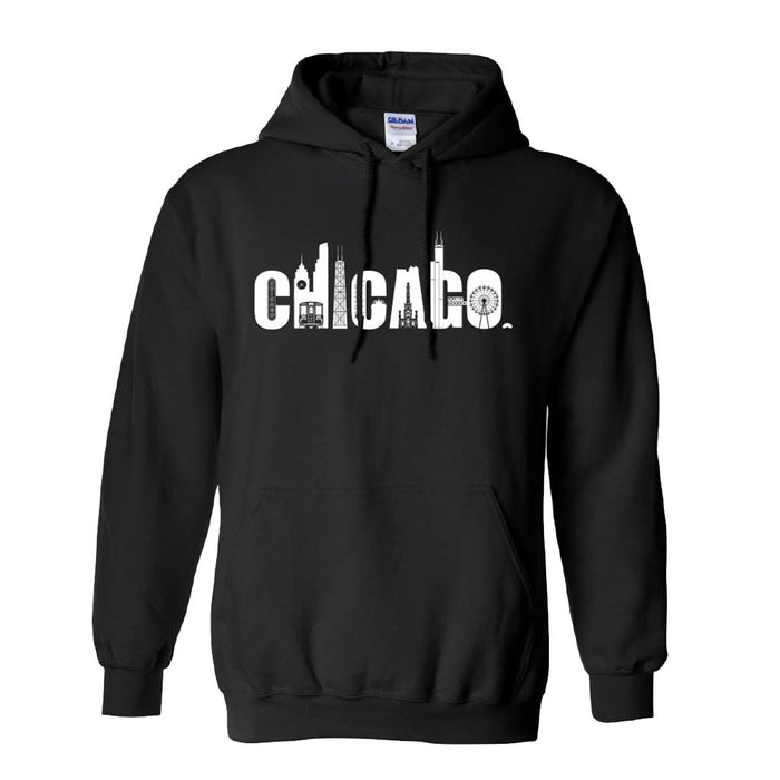 Chicago Icons Hooded Sweatshirt