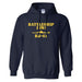 Blue Adult Hoodie BB-61 - USS Battleship Iowa