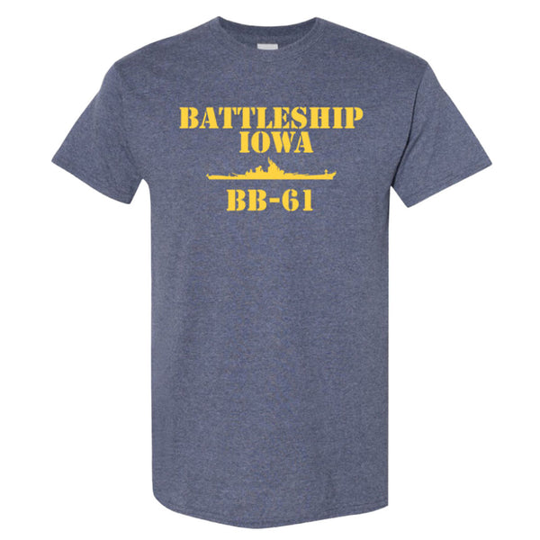 Battleship IOWA T-Shirt — Muze Merch