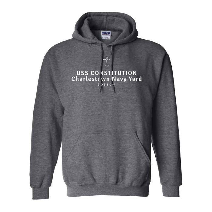 USS Constitution Charlestown Naval Yard Hooded Sweatshirt
